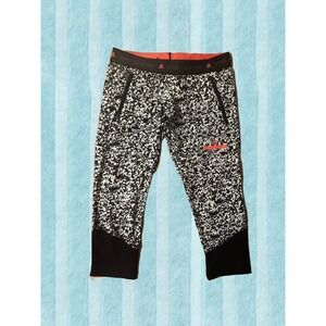Adidas by Stella McCartney Camo  Print Capris Leggings Women's Athletic Workout